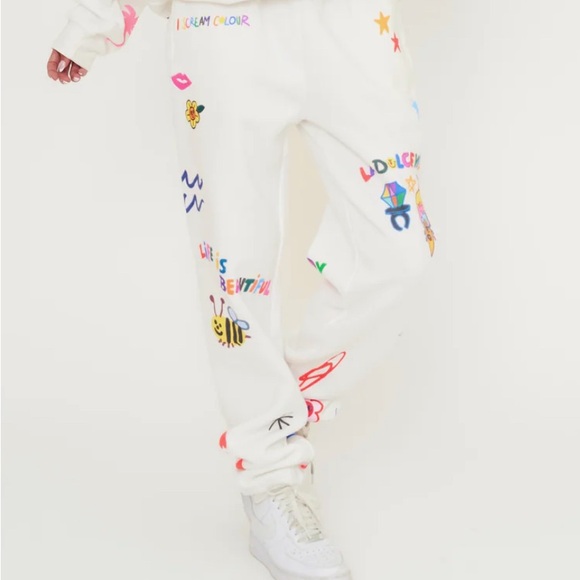 🆕 Mayfair x @iscreamcolour Somebody Loves You Sweatpants - XS - Picture 11 of 11